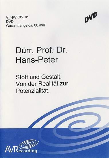 Stoff und Gestalt. Von der Realität zur Potenzialität. (DVD)